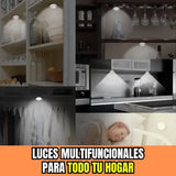 Kit 3 Luces Con Control Remoto
