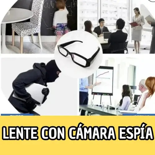 LENTES CON CÁMARA ESPÍA HD