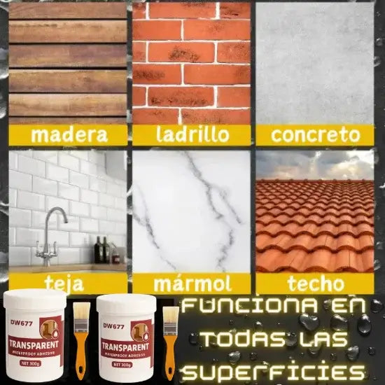 2x1 Sellador Transparente Impermeabiliza