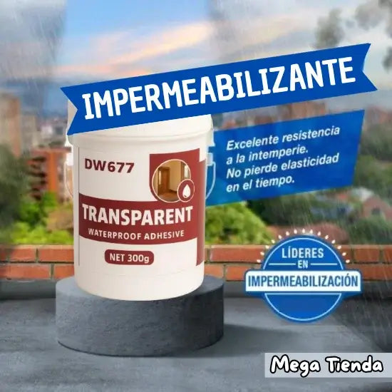 2x1 Sellador Transparente Impermeabiliza