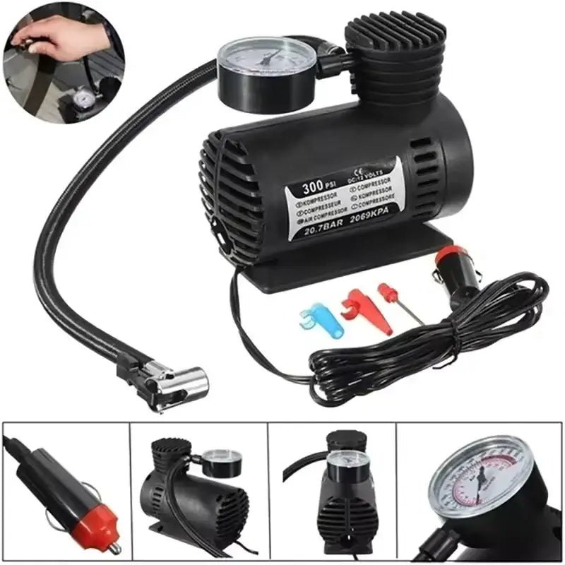Mini Compresor De Aire Portátil 12V